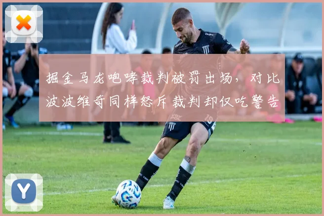 掘金马龙咆哮裁判被罚出场，对比波波维奇同样怒斥裁判却仅吃警告待遇不同